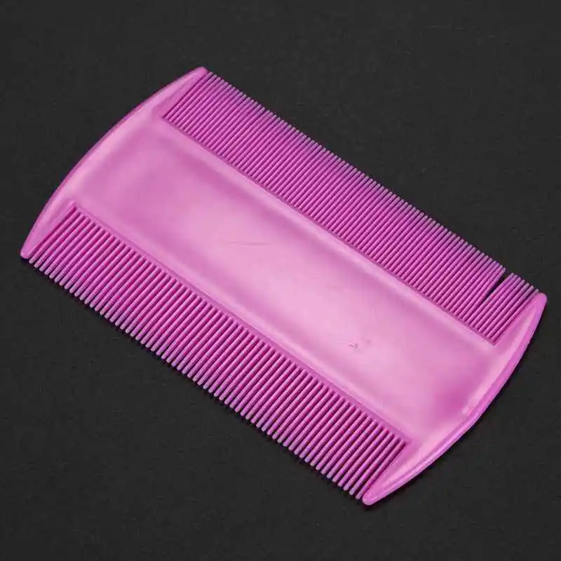 4 шт. расчесок против блох и вшей двусторонние для собак и кошек с тонкими зубцами для груминга CNIM Hot On.