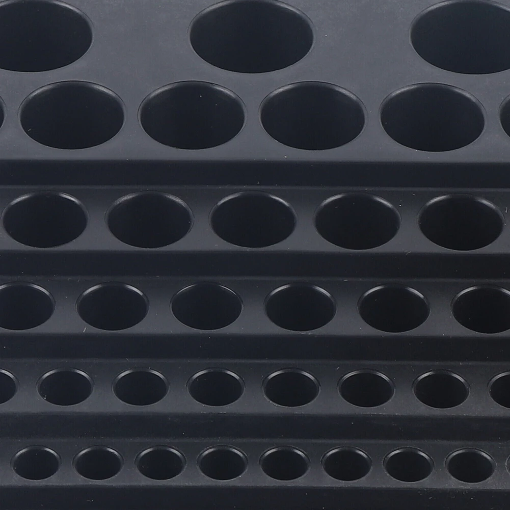 Органайзер для инструментов с несколькими отверстиями, 84-луночный ящик для хранения фрез и инструментов с ЧПУ, идеально разработанный для ваших потреб