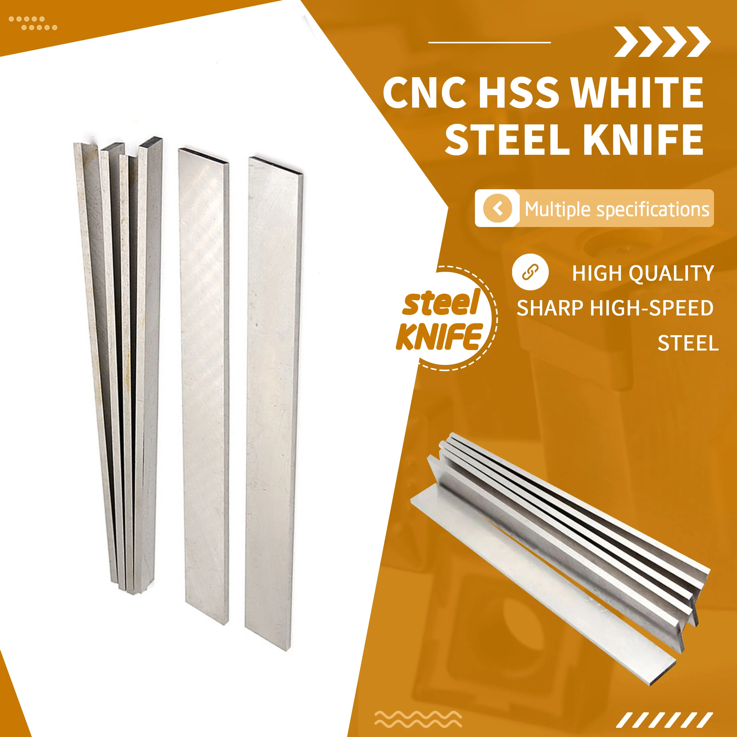 

30x60x300mm HSS White Steel Knife High Speed Steel Raw Materials Tool Embryo High Quality DIY Sculpture Craft Steel Flat Dagger