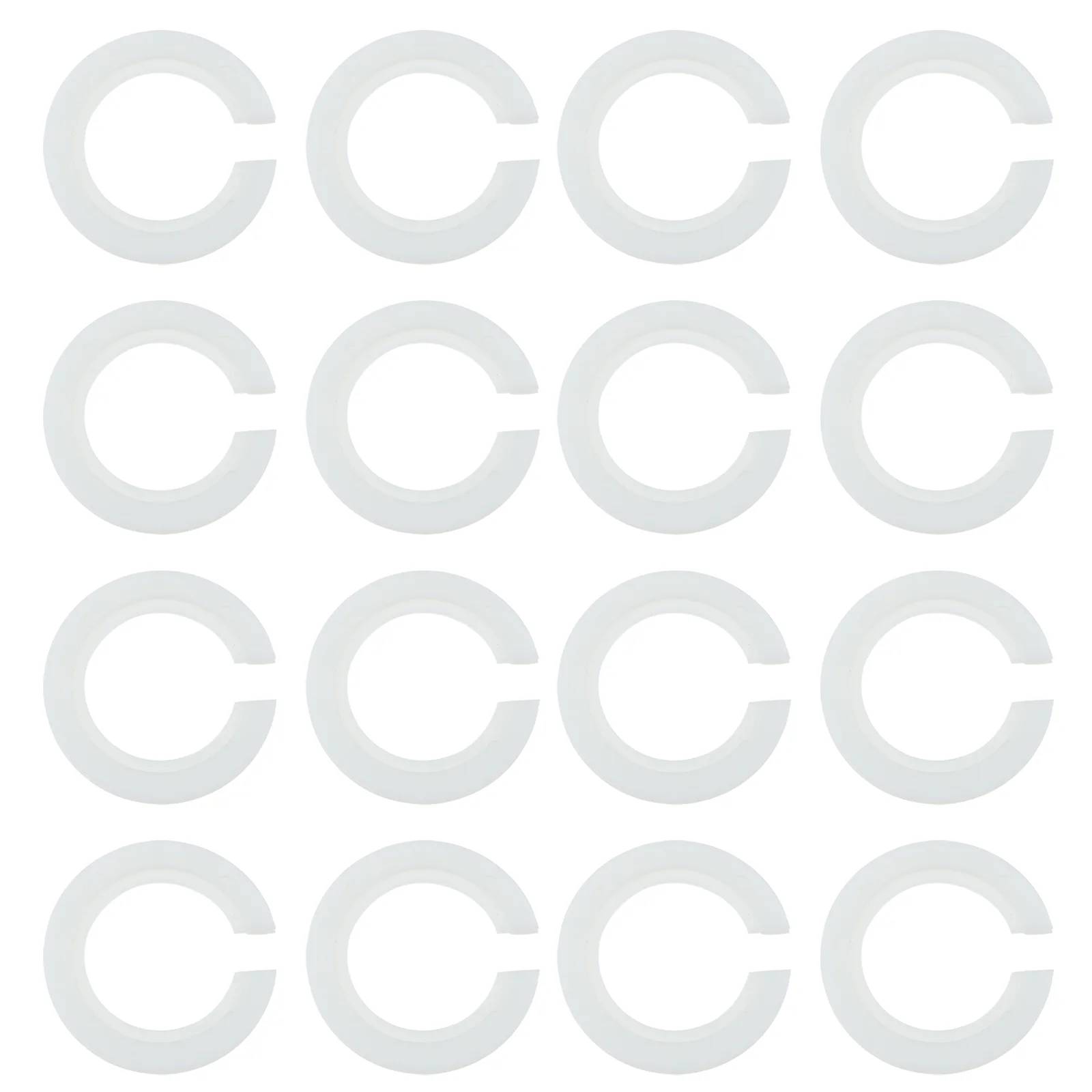 

24Pcs Lampshade Rings E27 to E14 Lamp Caps Adapters Plastic Lampshade Converters for Lampshade Hotel