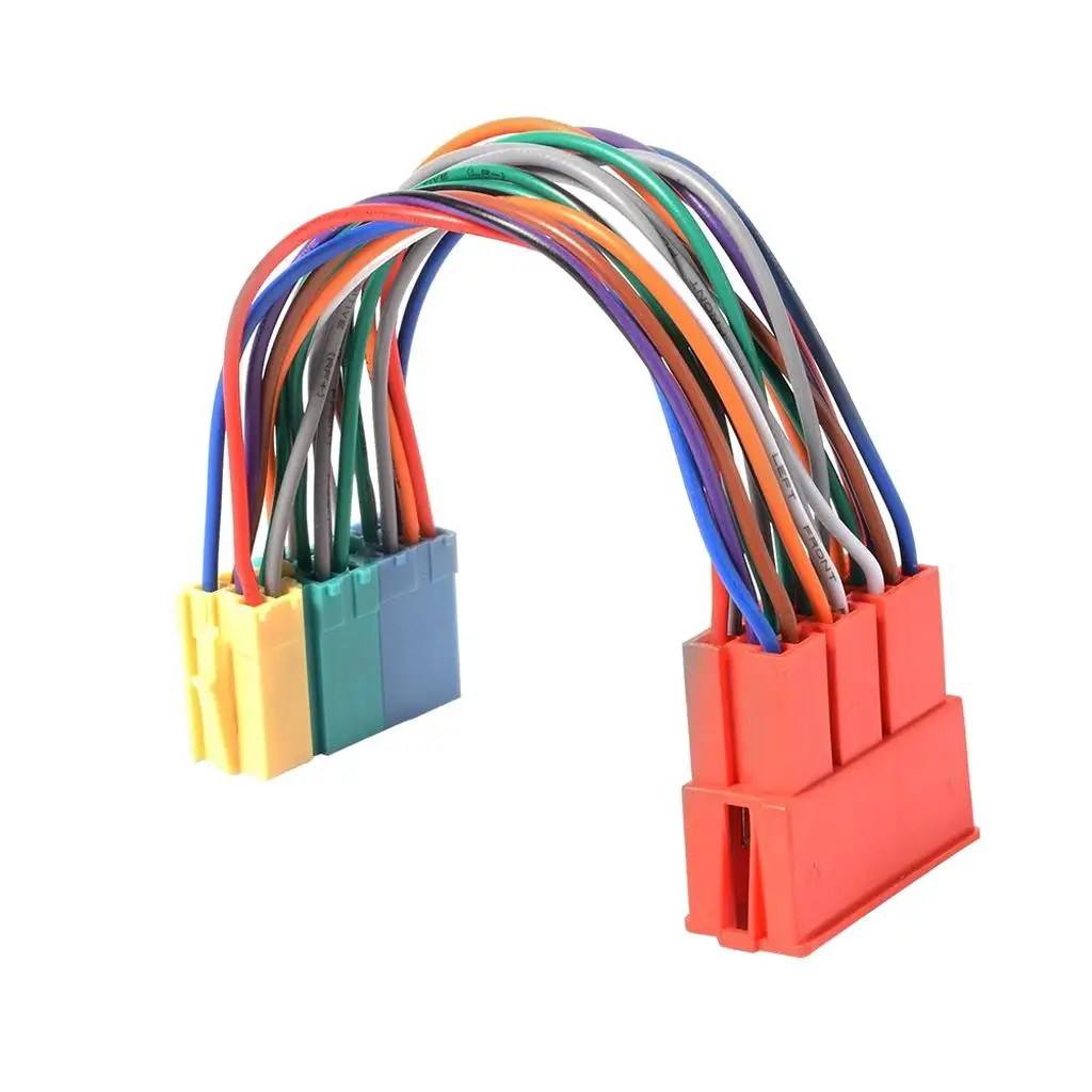 

Auxiliary for audio MP3 Changer Adapter Cable Connector Fit for VV for ISO