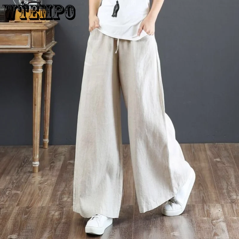 Брюки WTEMPO женские с широкими штанинами