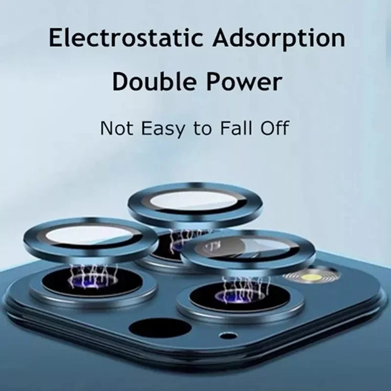 

Metal Case For IPhone 13 Pro Max Lens Tempered Glass Protect Ring Cover On Aphone Aifon 13 ProMax Mini 13Pro Coque Fundas