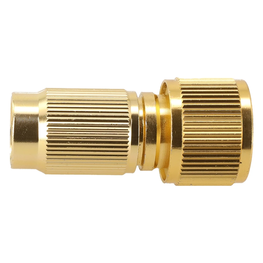 

Adaptor Connector 2pcs 6.2x2.2x2.5cm Aluminum Alloy Expandable Fitting Garden Irrigation Systems Quick Couplings