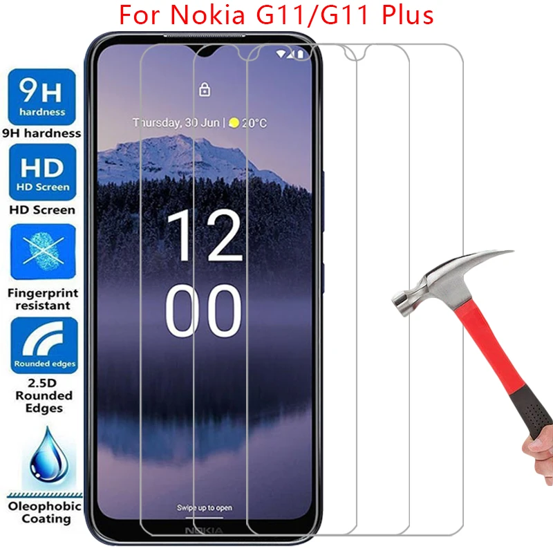 Чехол для телефона nokia g11 plus защитная пленка из закаленного стекла на nokiag11 g 11 г
