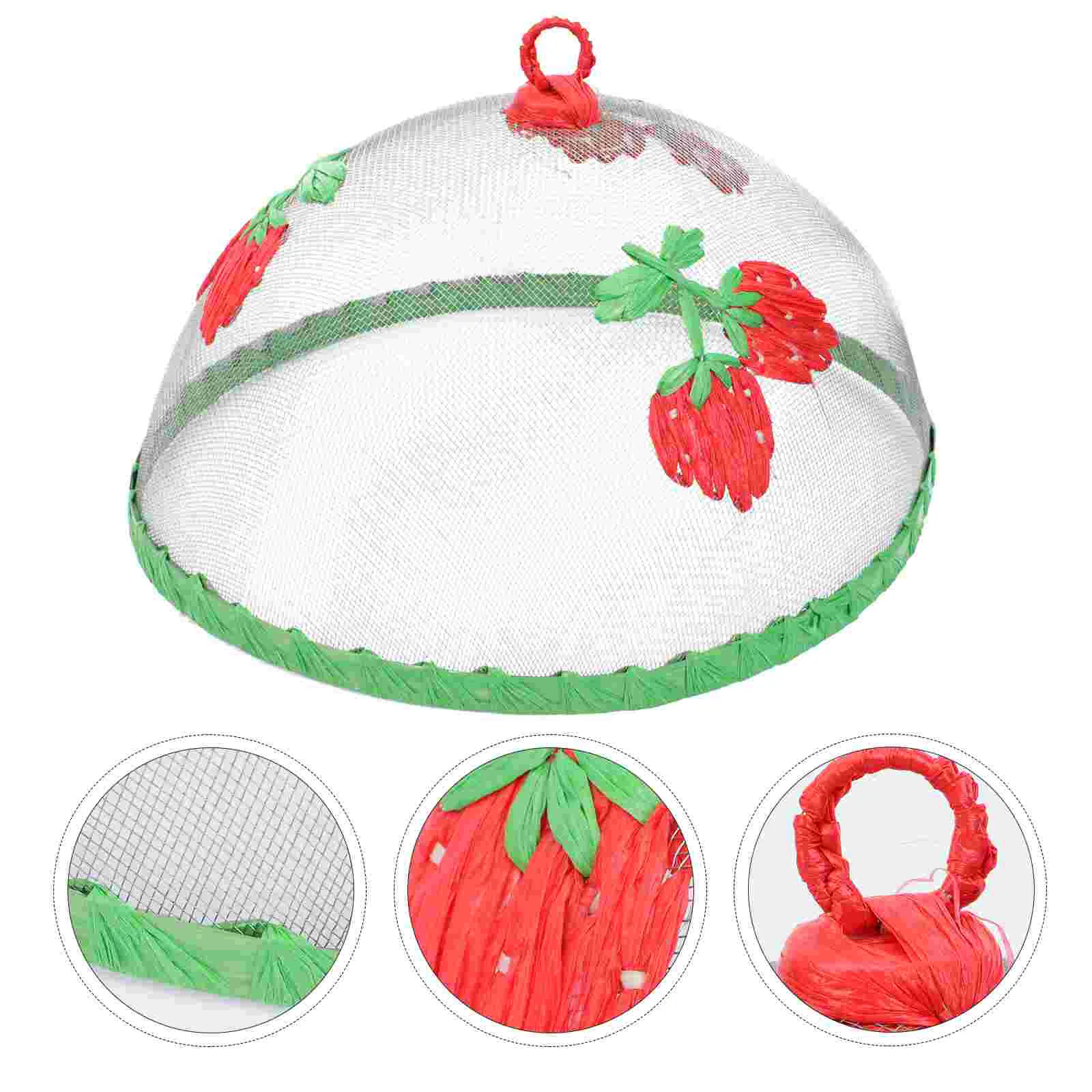 

Cover Mesh Umbrella Tent Screen Covers Dome Guard Plate Nets Dessert Lid Netting Camping Round Transparent Indoor Net Protector