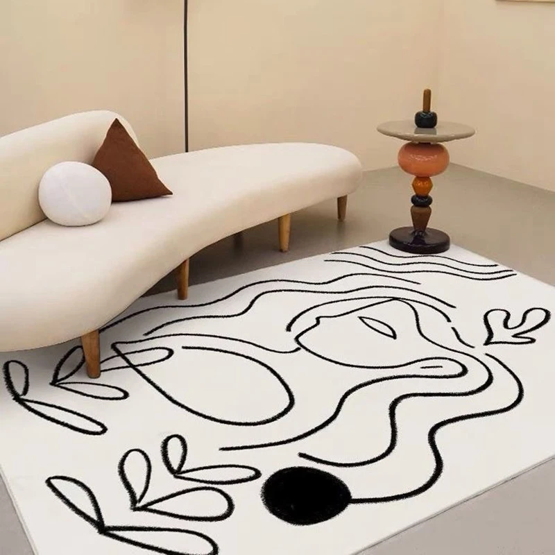 

Nordic Luxury Carpets Living Room Thicker Soft Large Area Rugs Tatami Decoration Bedroom Modern Floor Carpet Mats Lounge Rug