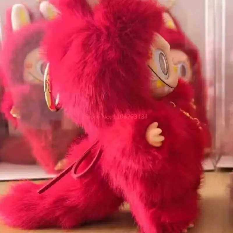 Новый Monster Labubu Zimomo Angel сменная серия слепая коробка красная розовая виниловая