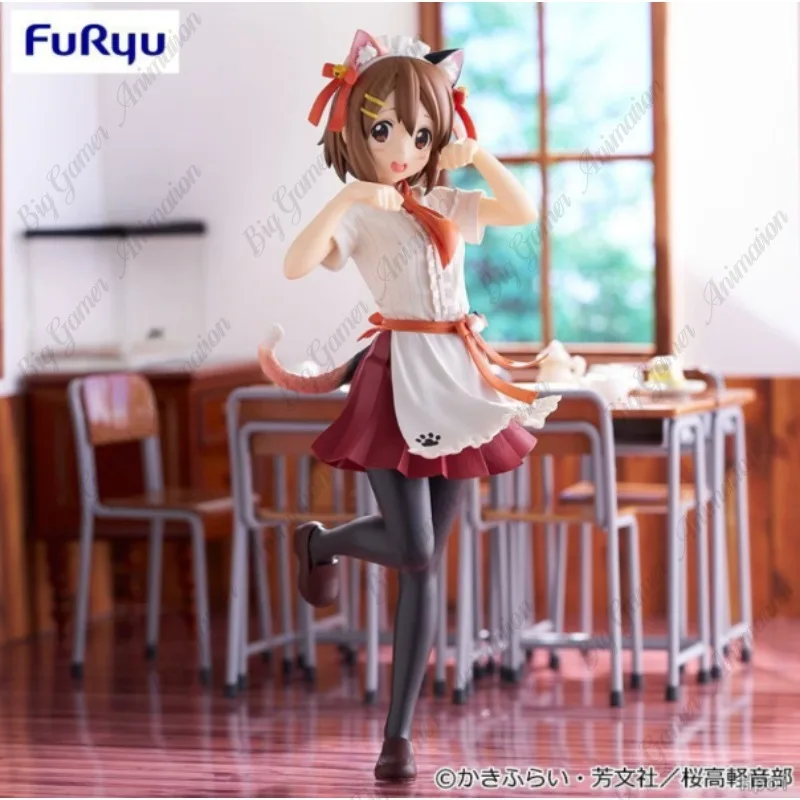 Фото В наличии: Оригинальный набор FuRyu Trio-Try-iT K-ON! Коллекционная фигурка Хиразавы Юи: модель-подарок №5