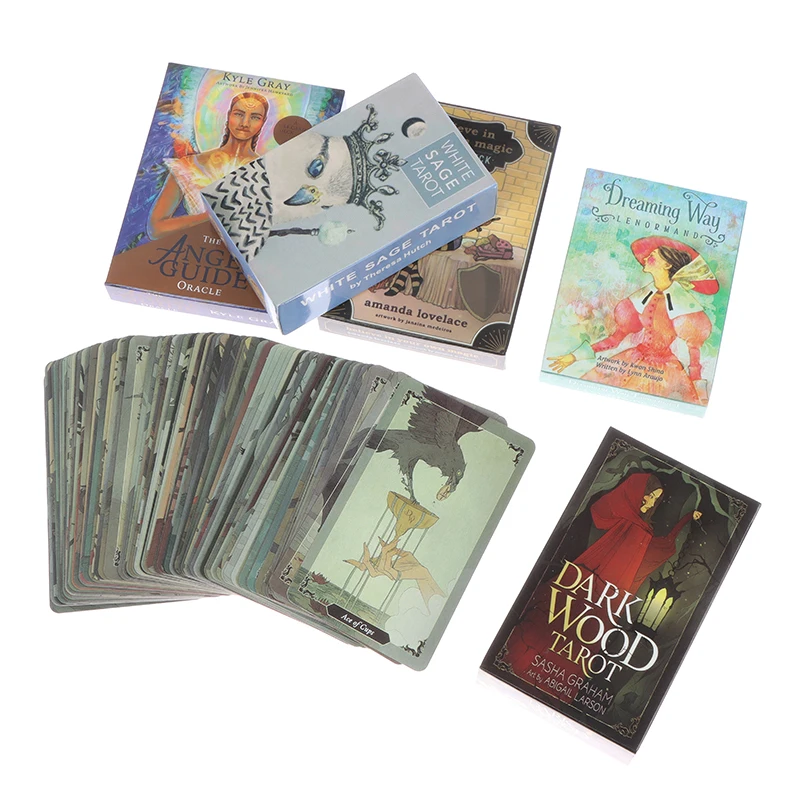 

Fairy Tale Tarot Card Boost Self-confidence Magic Board Card Game English Divination Tarot Family Party Playing Card