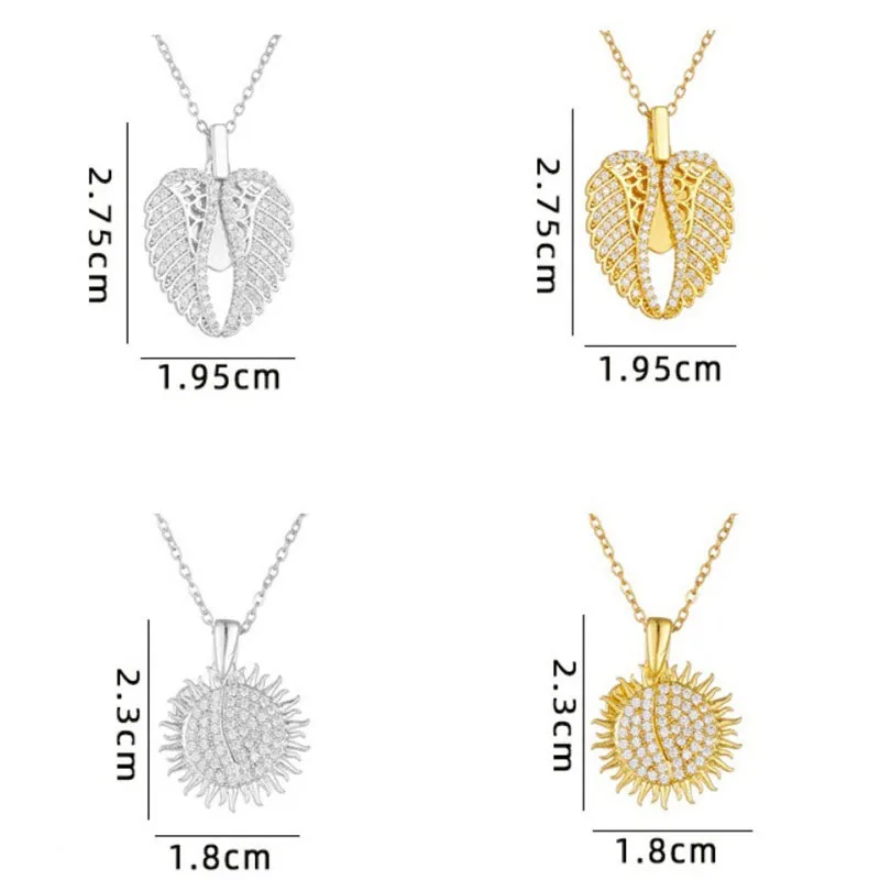 СUGAR TOWN Сердце Солнце Кулон из нержавеющей стали