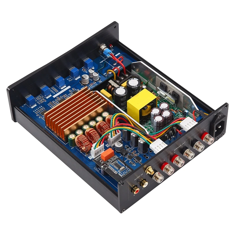 Цифровой усилитель Lyele Audio Tpa3255 2 1 класса D Bluetooth 5 0 Qcc3034 Aptx высокой мощности