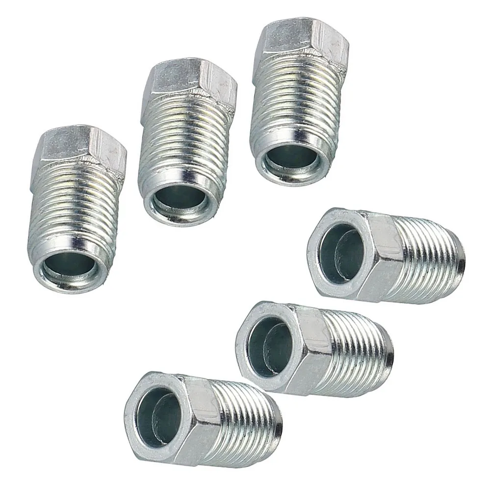 

Kits Metric Nuts Brake Pipe Silver Unions Master 3/16\\\\\\\" Pipe Brake Cable Connector Cylinder Fittings High Quality