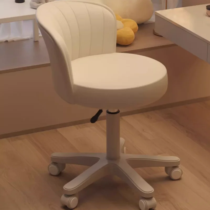 Роскошные барные стулья на колесах круглые поворотные дизайнерские для спальни