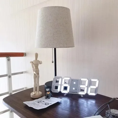 3D LED часы