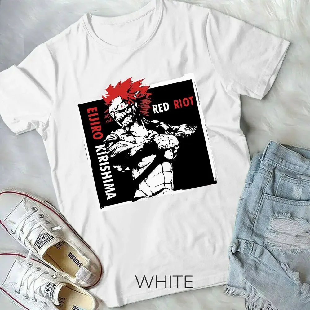 Фото РУБАШКА УНИСЕКС Eijiro Kirishima Eijiro My Hero ,Red райот, Boku no Hero,BNHA №2