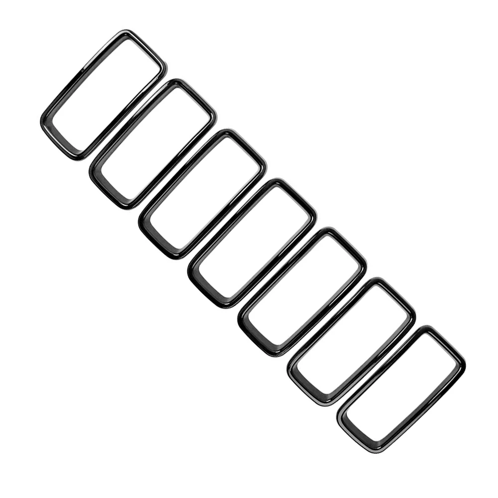 Передний бампер гоночная решетка вставка накладка кольцо крышка для Jeep Renegade