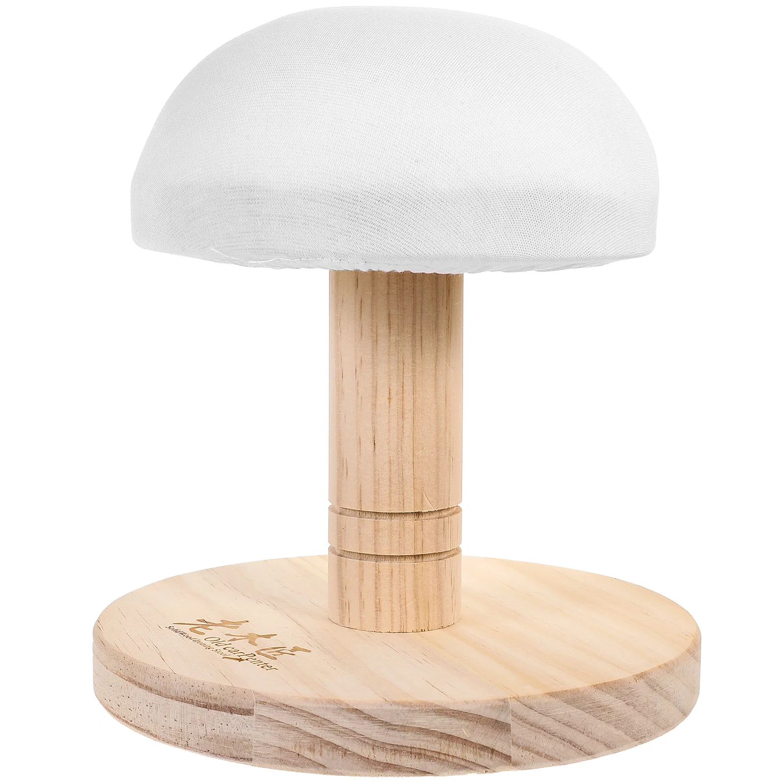 

Curved Clothes Ironing Board Practical Desk Stool Prop Padded Sleeve Supply Wood Round Accessory Display Stand