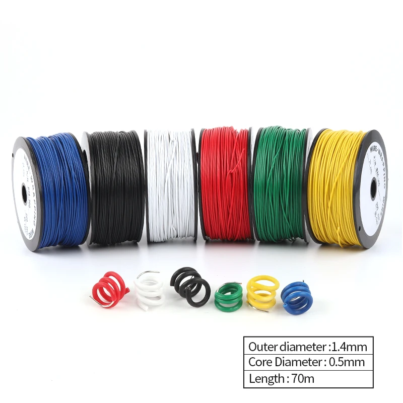 

Кабель для обмотки печатной платы, 50 м, 22AWG