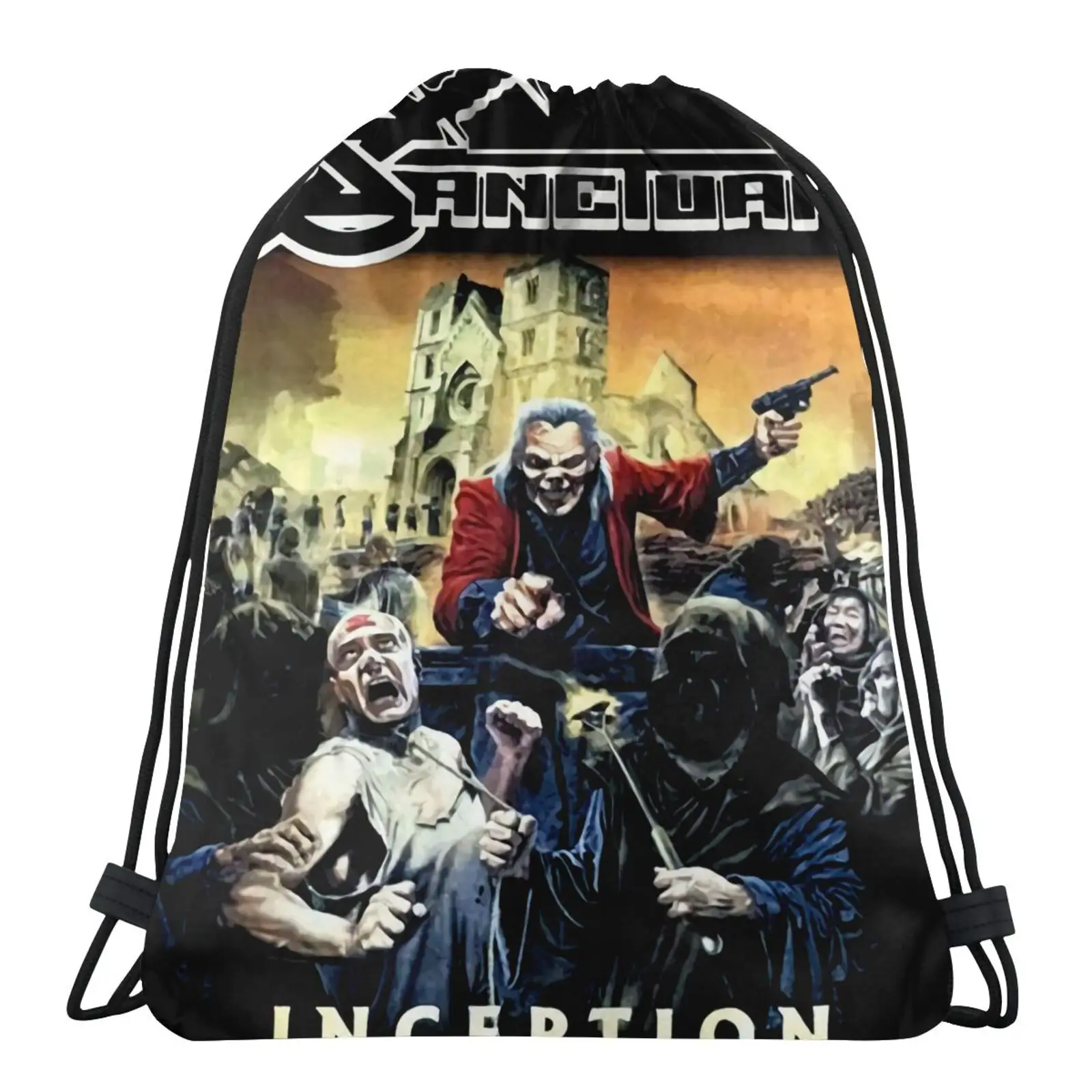 

Sanctuary Inception Heavy Metal Power Men's Backpack Custom Bag Shoe Bags Anime Bag Handbags Bags Women Packing Bags Backpacks