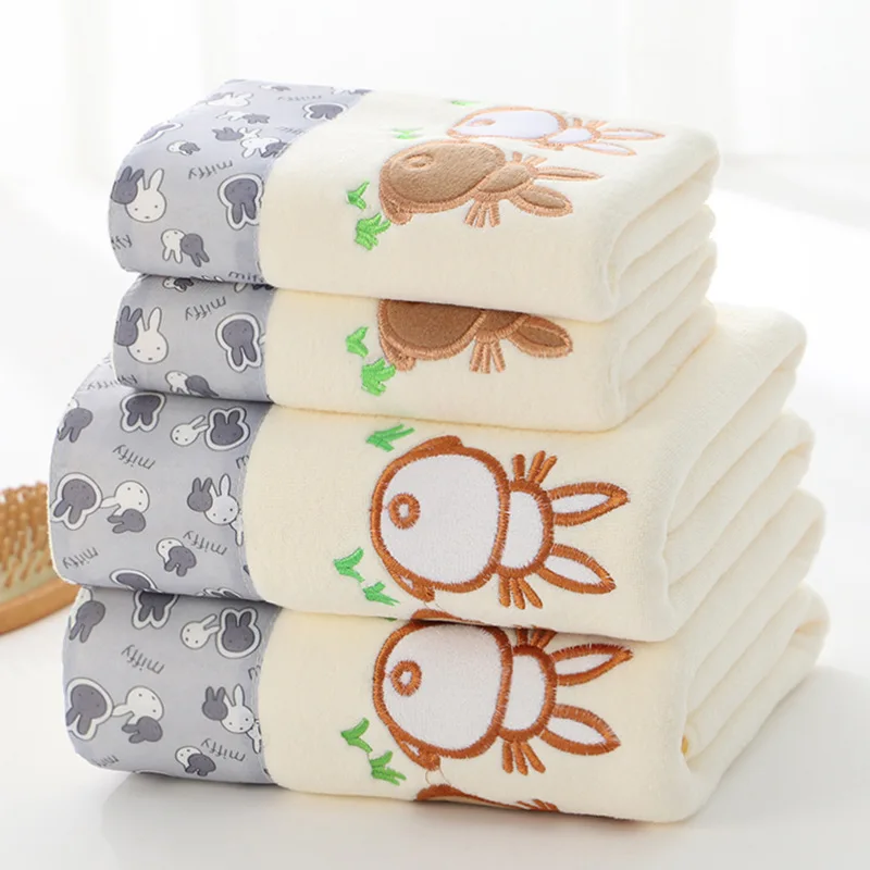 

2/3/4pcs Bath Towel Set for Adults Microfiber Towel Soft Absorbent Face Towel Washcloth for Shower Luxury Bath Towel Gift Set