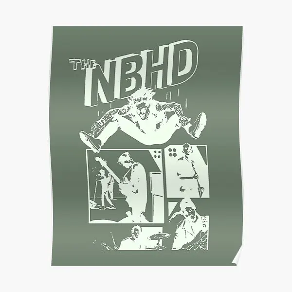 

The Neighbourhood Vintage Poster Painting Decor Decoration Wall Print Picture Mural Modern Vintage Funny Room Home Art No Frame