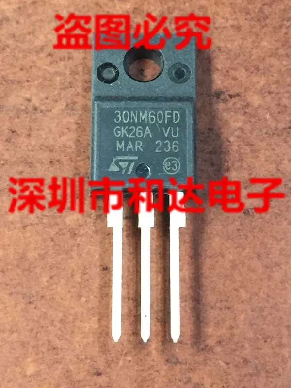 

5PCS-10PCS STF30NM60FD MOS TO-220F NEW AND ORIGINAL ON STOCK