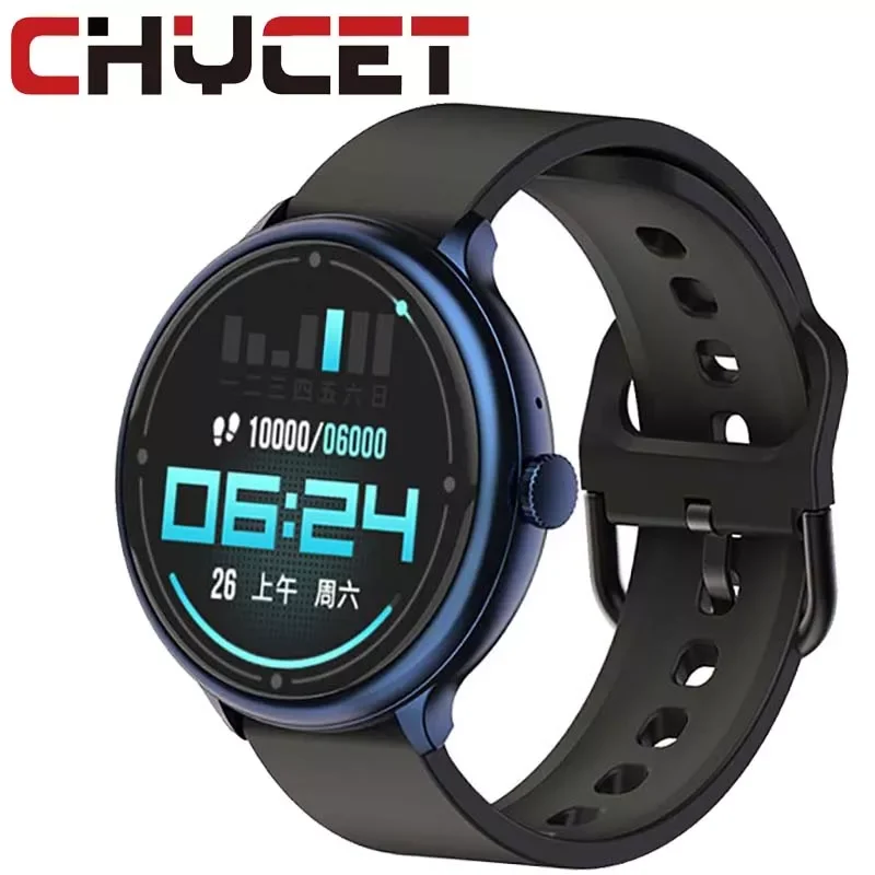 

CHYCET Smart Watch Men Women Full Touch Screen Smartwatch Watch Heart Rate Blood Oxygen Monitor Ip67 Waterproof For Android IOS