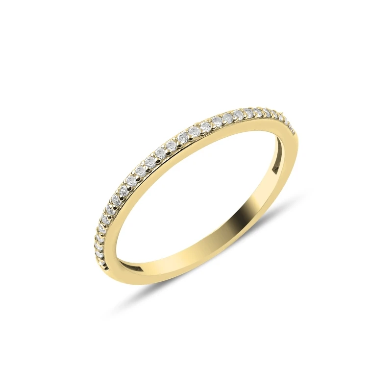 

Серебряное 925 пробы Циркон в один ряд Cz Yarımtur Ring
