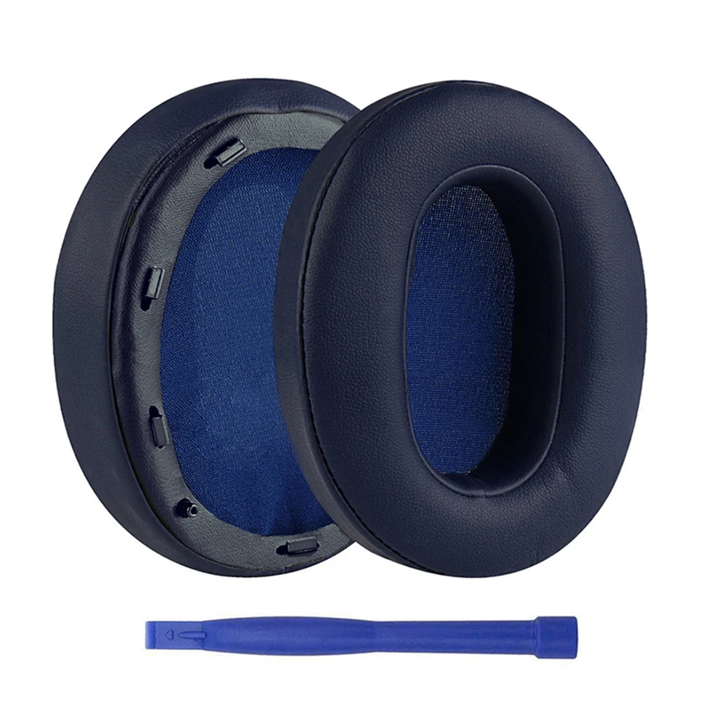 Сменные амбушюры из Протеиновой кожи с эффектом памяти для наушников Sony WH-XB910N WH