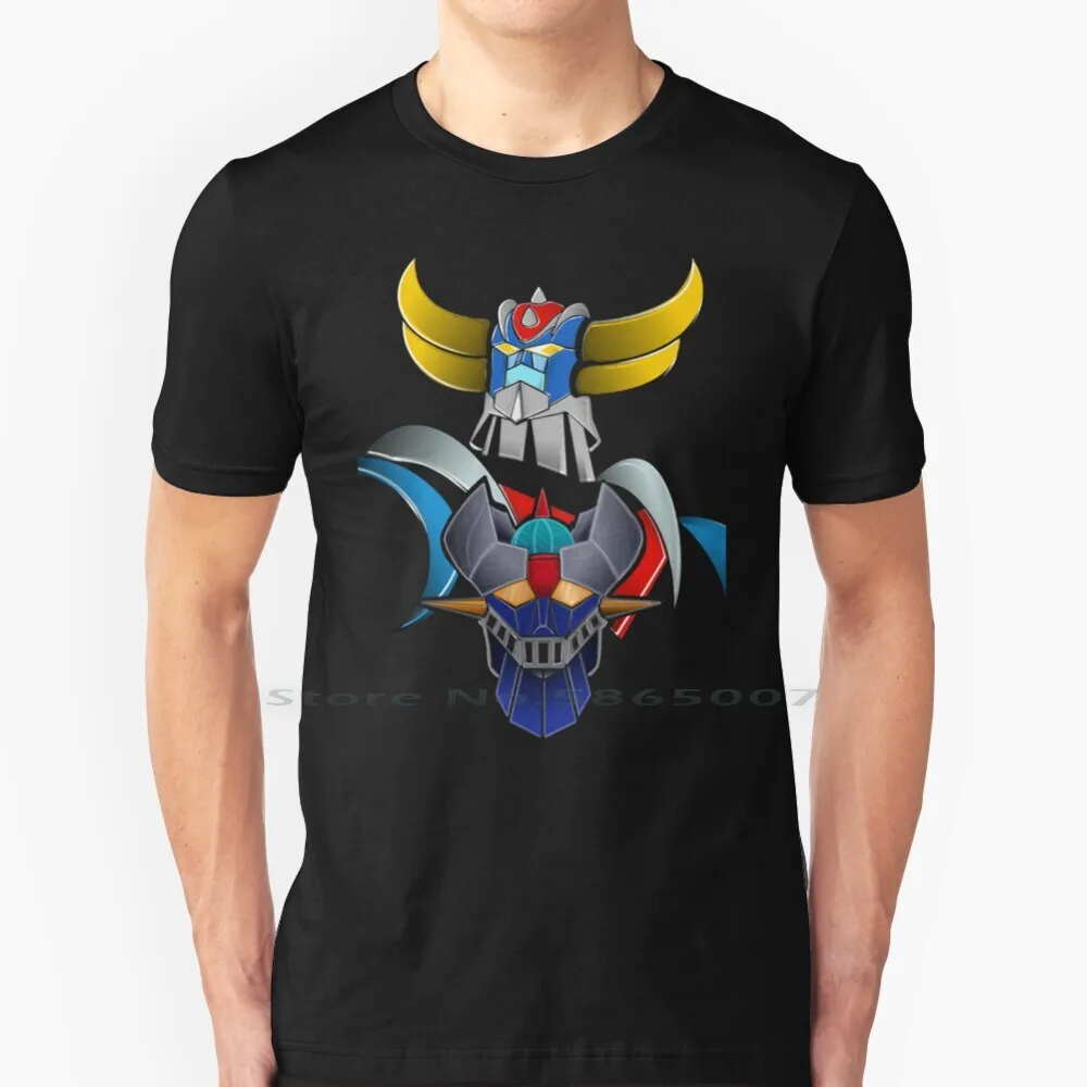 

Z , Grendizer , Goldorak , Robots T Shirt 100% Cotton Z Ufo Robot Grendizer Goldrake Grendikaiser Alcor Kojii Vega Fleed