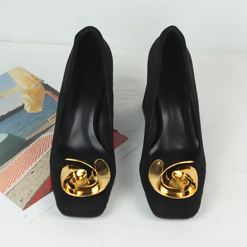 Женские модельные туфли на очень высоком каблуке элегантные дизайнерские