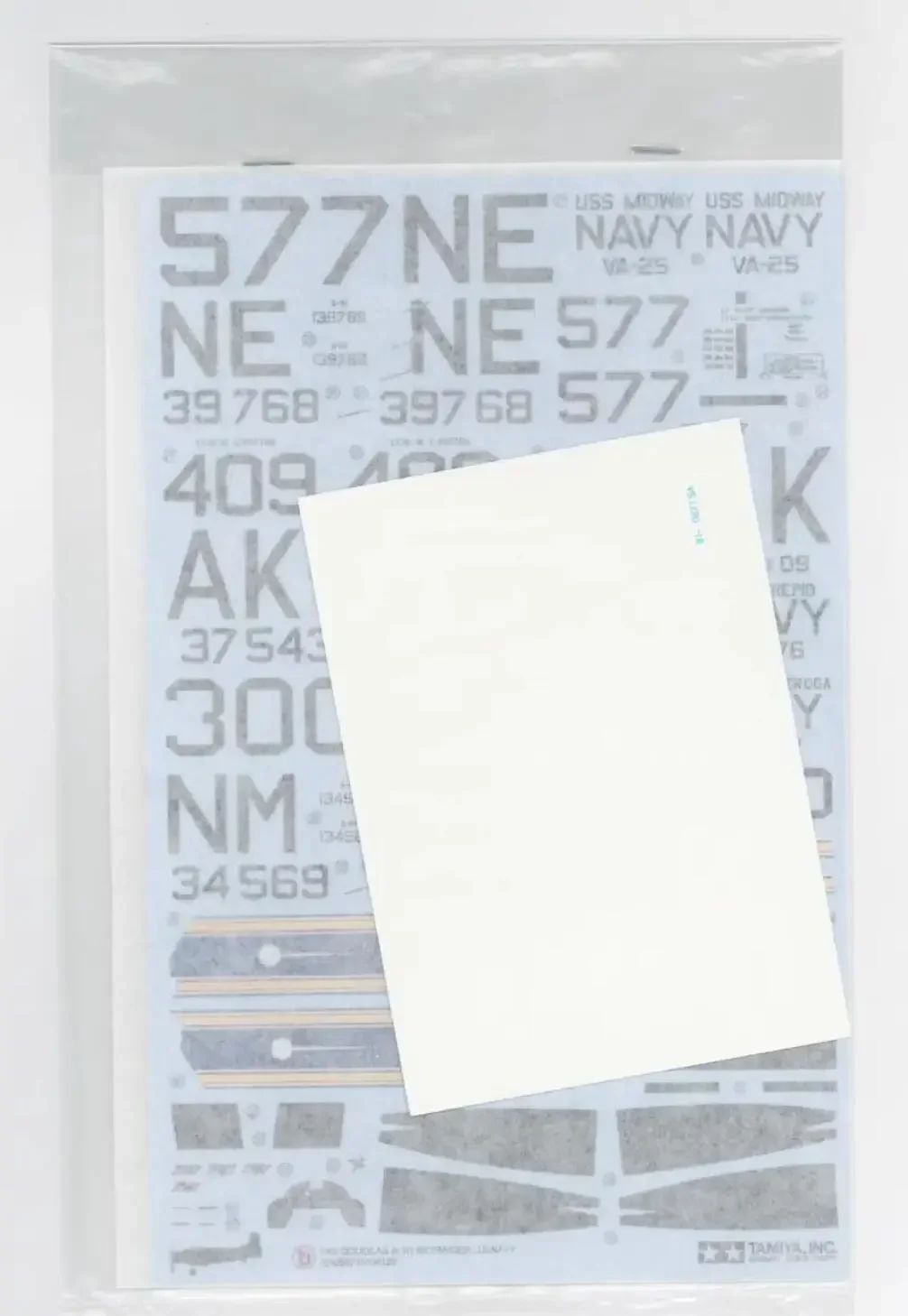 Tamiya 61058 1/48 Масштаб модели самолета комплект США. Темно-синий Дуглас A-1H Skyraider