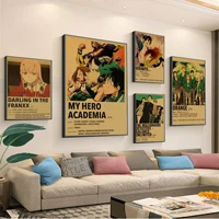 retro japanese lassic anime compilation attack giant tokyo ghoul poster painting kraft paper hanging painting home art poster