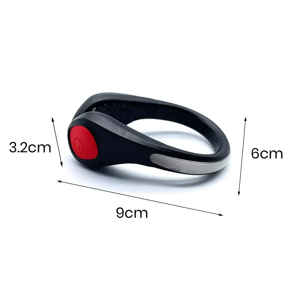

Light-up Shoe Accessories Shoe Clips Runner Shoes Clips Enhance Night Running Safety with U-shape Sneakers Lights for Hip-hop