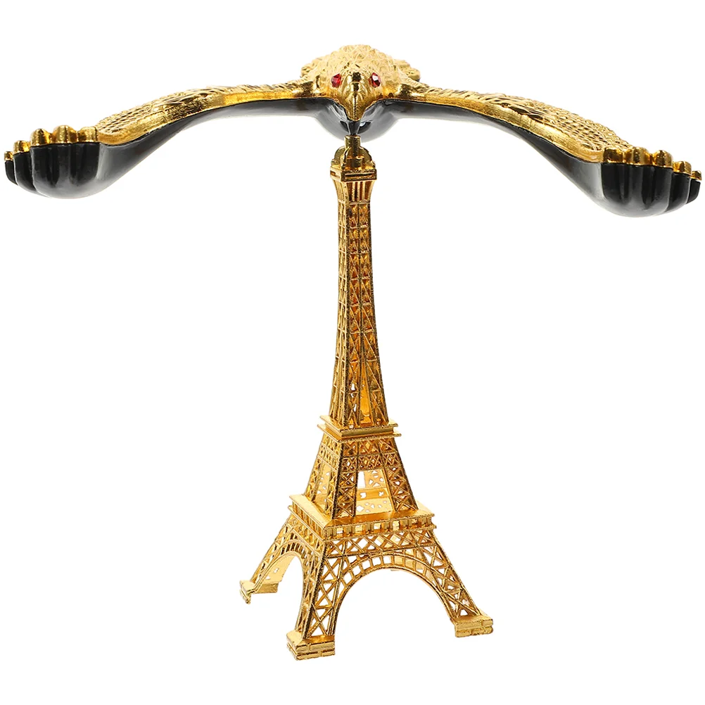 

Balance Bird Eagle Toy Tower Eiffel Gravity Balancing Model Ornaments Toys Alloy Metal Fidget Physical Zinc Statue Architecture
