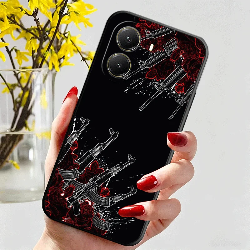 Фото Мягкий силиконовый чехол для телефона Xiaomi Poco M8 F8 X8 Pro Max Counter Strike CS GO Shell X7 F7 M7 X6 X5 Redmi 15C 15A X4 X3 M6 M5S №5