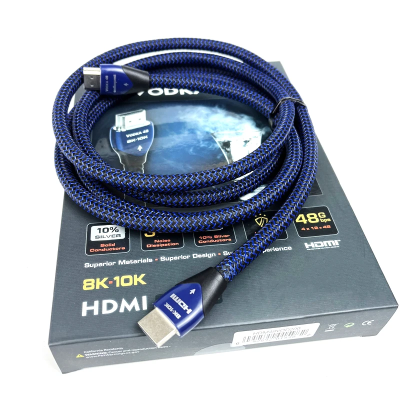 HiFi Audioquest 8K водка HDMI-кабель совместимое видео AV TV 48 48 Гбит/с Ultra HD