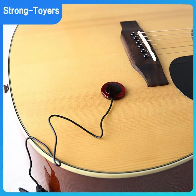 

Microphone Pickup For Guitar Violin Banjo Mandolin Ukulel Stringed Instruments Guitar Pickup Piezo Contact Guitar Accessories