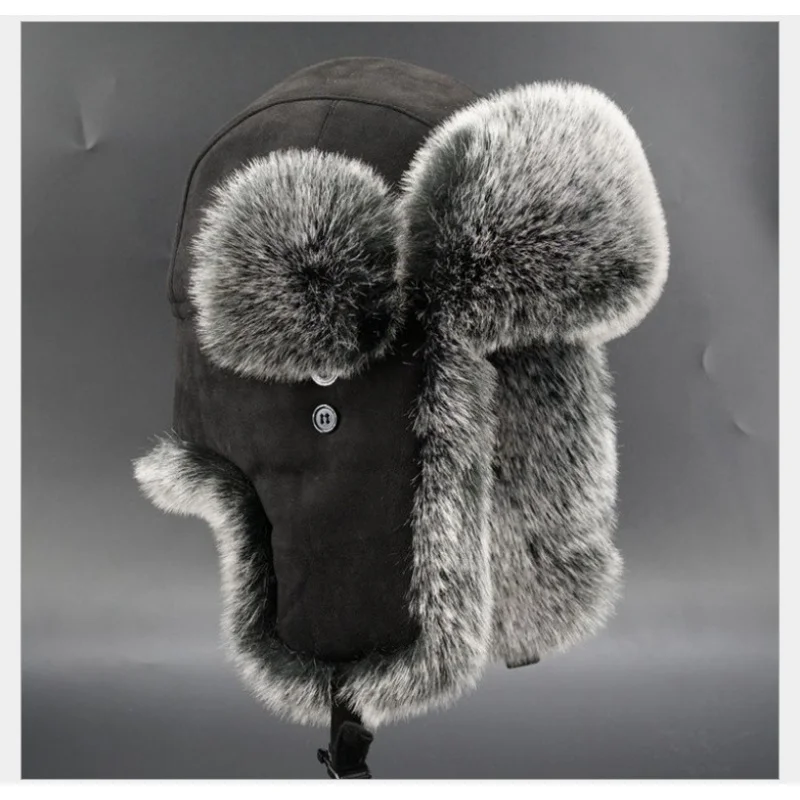 В наличии Ушанка мужская шапка больших размеров для защиты ушей защита от холода