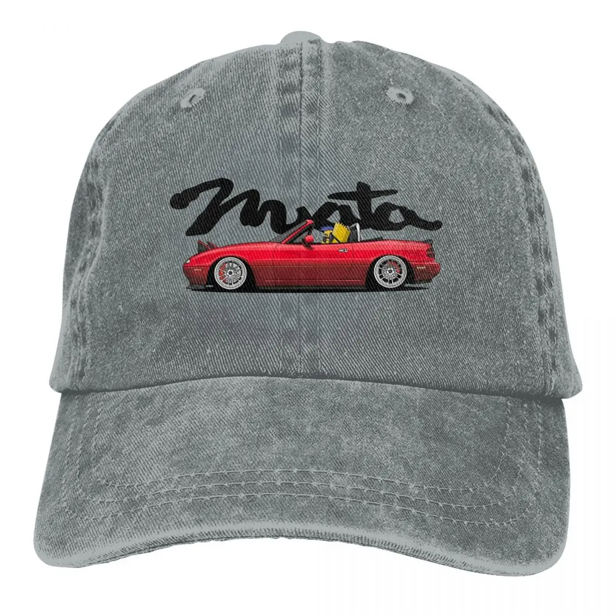 

Кепка-бейсболка Mazda в стиле ретро, Потертая джинсовая кепка от солнца для мужчин и женщин, Всесезонная дорожная Регулируемая по размеру шапка