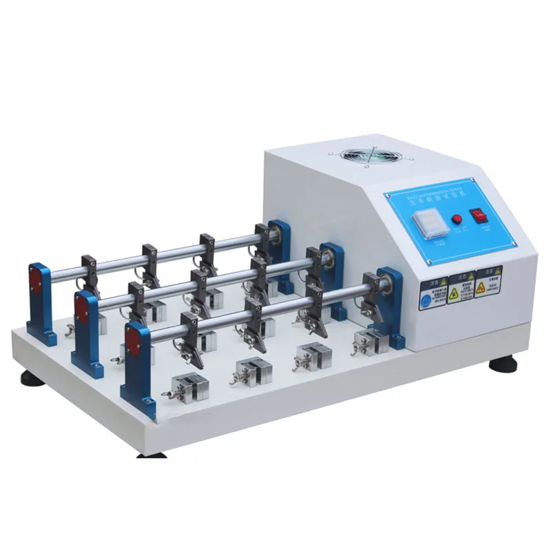 

leather bending resistance testing machines Leather fabric bending resistance Tester 6 groups leather Folding test machine
