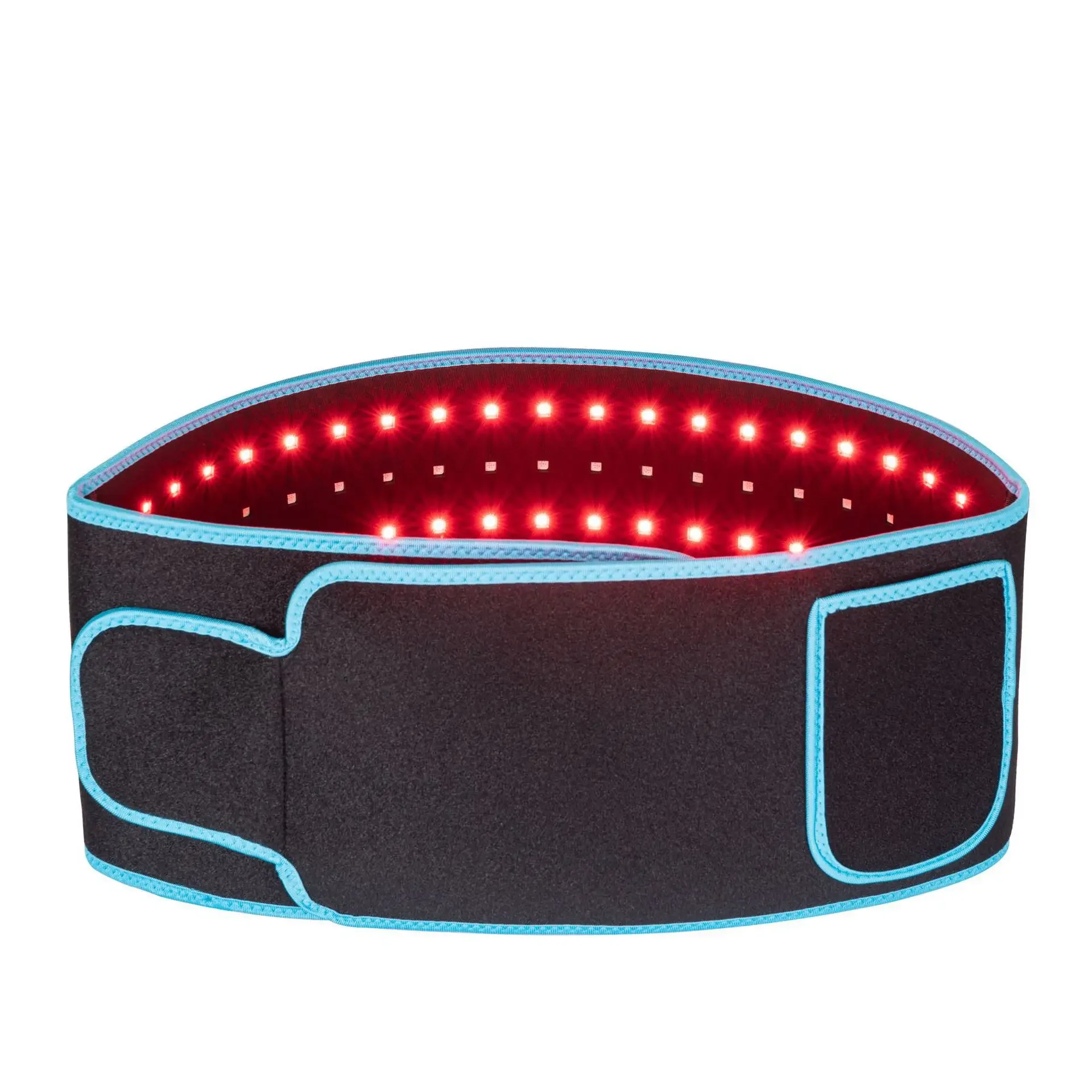 Фото ГОРЯЧАЯ ПРОДАЖА EMS Pulse Sweat Massage Belt 105, светодиодный инфракрасный нагрев, красный свет №5