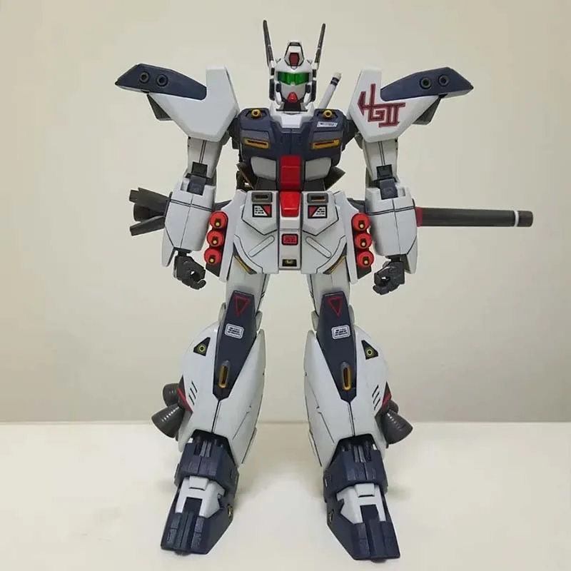 Фото Модель Bandai Gundam, комплект для телевизора, 1/100, силуэт Формулы 91, фигурка Hardygun Gunpla, строительный комплект, коллекционные фигурки аниме, игрушки №4