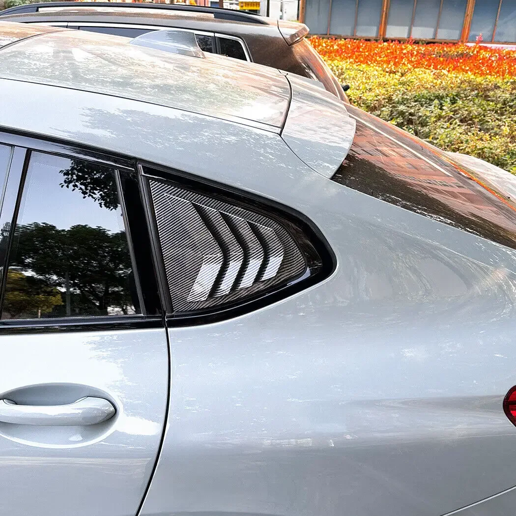 Для BMW X4 G02 2018-2024 Автомобильная задняя жалюзи оконная боковая крышка накладка