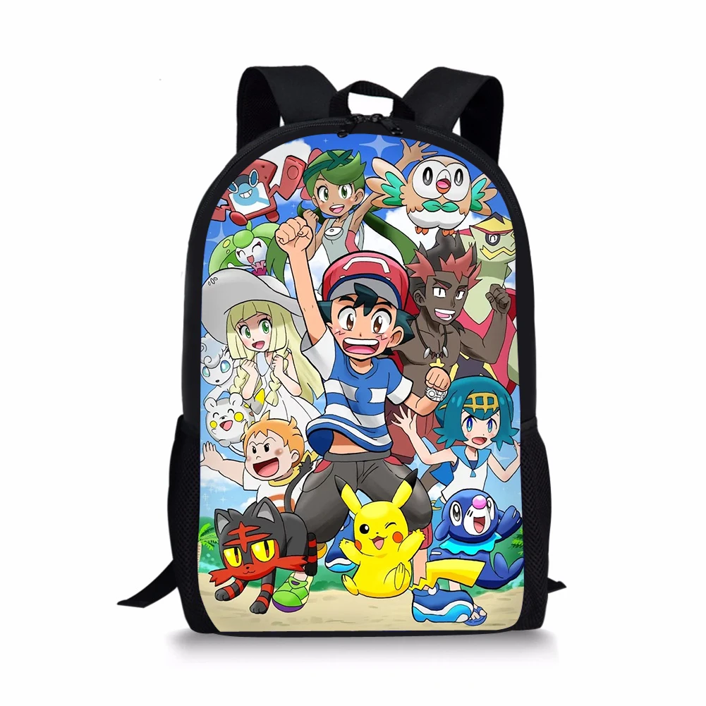 HALYUNASC Childrens' School Backpack Baokemeng Design Students School Bag Cartoon Teenagers Book-Bags Mochila