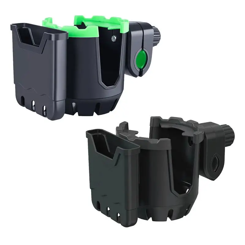 Wheelchair Cup Holder Stroller Phone Holder Bottle Holder Dual Use Bike Water Bottle Cage With Phone Storage Cycling Accessories