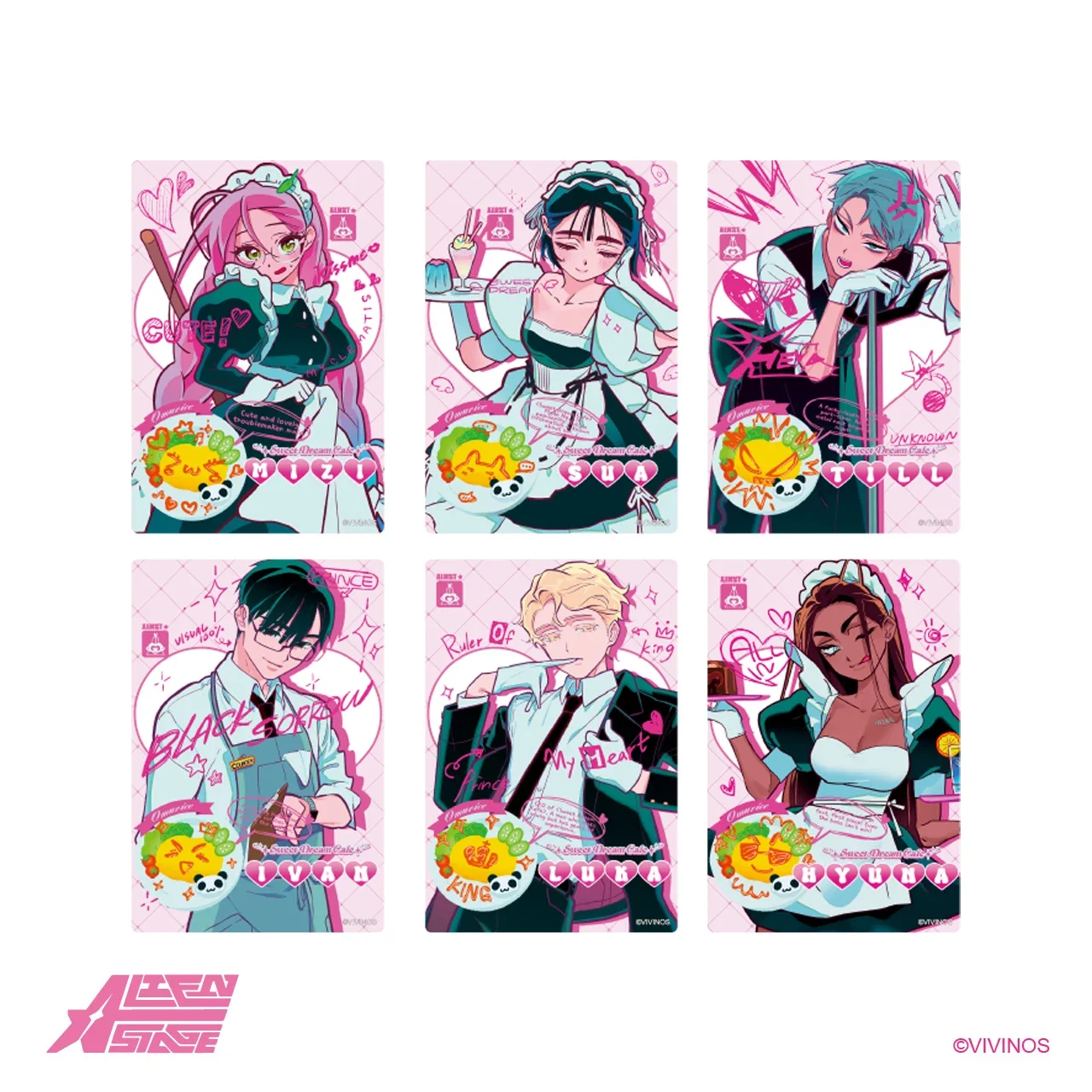 Официальное аниме Alien Stage Mizi Sua Till ivan акриловая версия Q пара подставка для сцены