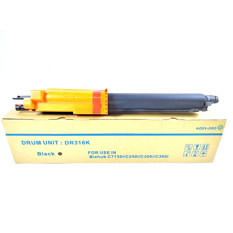 Фото DR-316K / AAV70RD DR-316 / AAV70TD для Konica Minolta bizhub C250i/C300i bizhub C360i/C7130i, цветной черный фотобарабан №1