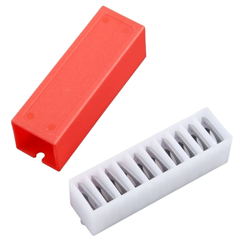 

10 Packs Durable Inserts 14mmX14mm X2mm for Woodworking Fits Spiral/helical Planer Cutter for Dropship